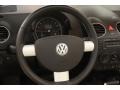 2007 Volkswagen New Beetle White Interior Steering Wheel Photo