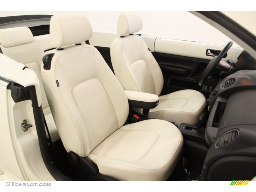 White Interior 2007 Volkswagen New Beetle Triple White Convertible Photo #67066422
