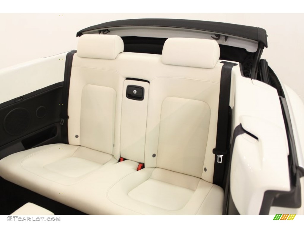 2007 Volkswagen New Beetle Triple White Convertible Interior Color Photos