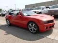 2011 Inferno Orange Metallic Chevrolet Camaro LT/RS Convertible  photo #2