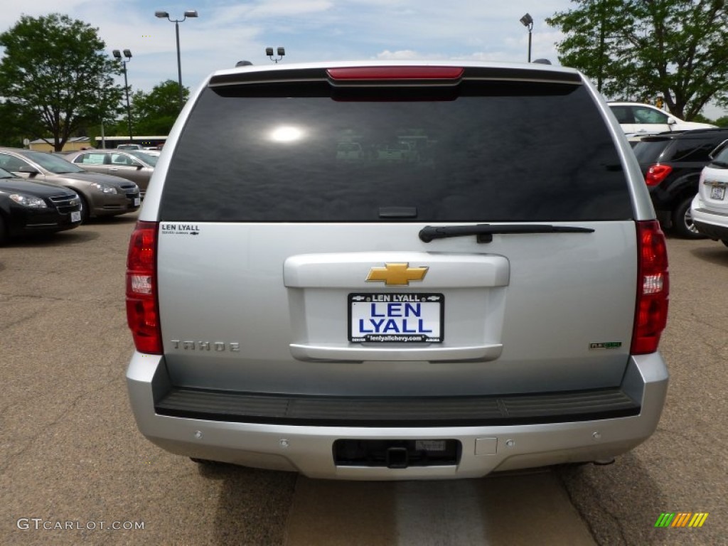 2012 Tahoe LT 4x4 - Silver Ice Metallic / Ebony photo #5