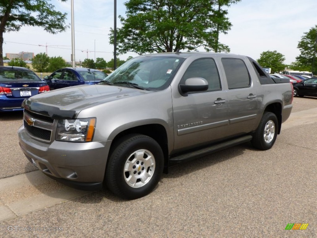 Graystone Metallic 2009 Chevrolet Avalanche LT 4x4 Exterior Photo #67068606