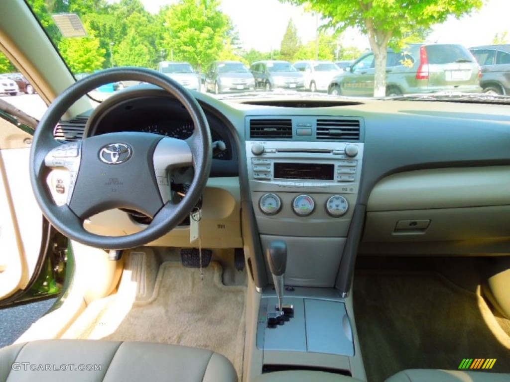 2010 Toyota Camry LE Bisque Dashboard Photo #67069371