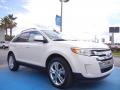 2011 White Suede Ford Edge Limited  photo #7