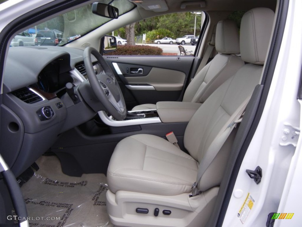 2011 Edge Limited - White Suede / Medium Light Stone photo #12