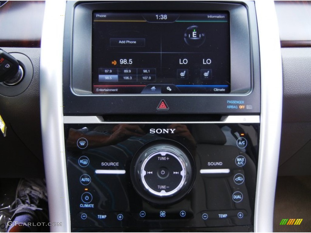 2011 Edge Limited - White Suede / Medium Light Stone photo #22