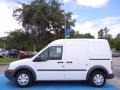 Frozen White 2012 Ford Transit Connect XL Van Exterior
