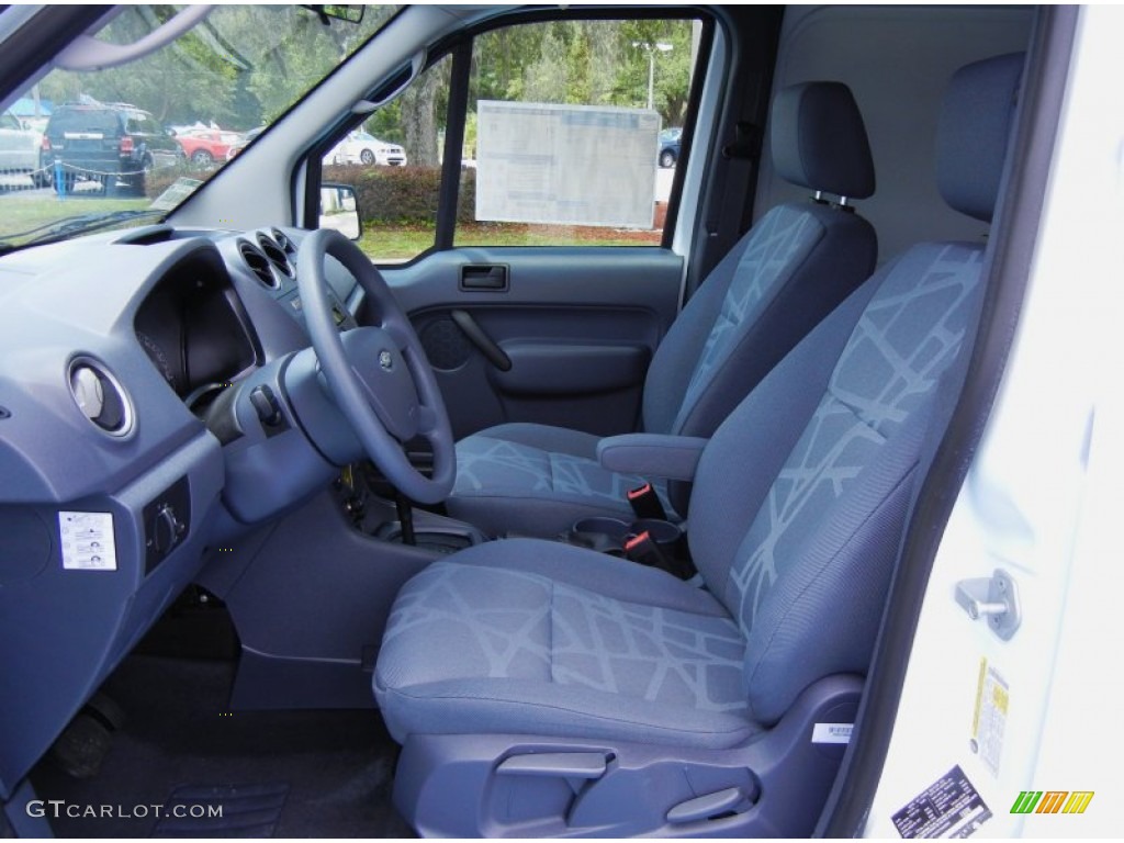 Dark Grey Interior 2012 Ford Transit Connect XL Van Photo #67070671