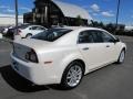White Diamond Tricoat 2011 Chevrolet Malibu LTZ Exterior
