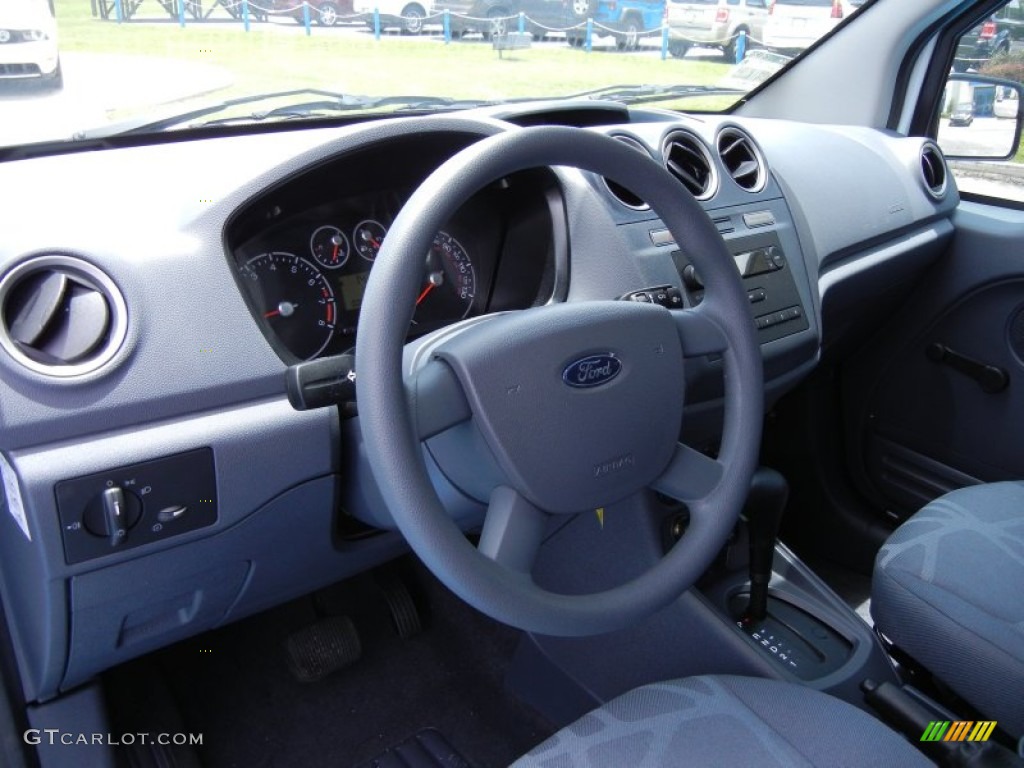 2012 Ford Transit Connect XL Van Dark Grey Dashboard Photo #67070677