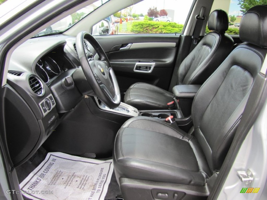 Black Interior 2012 Chevrolet Captiva Sport LTZ AWD Photo #67070906