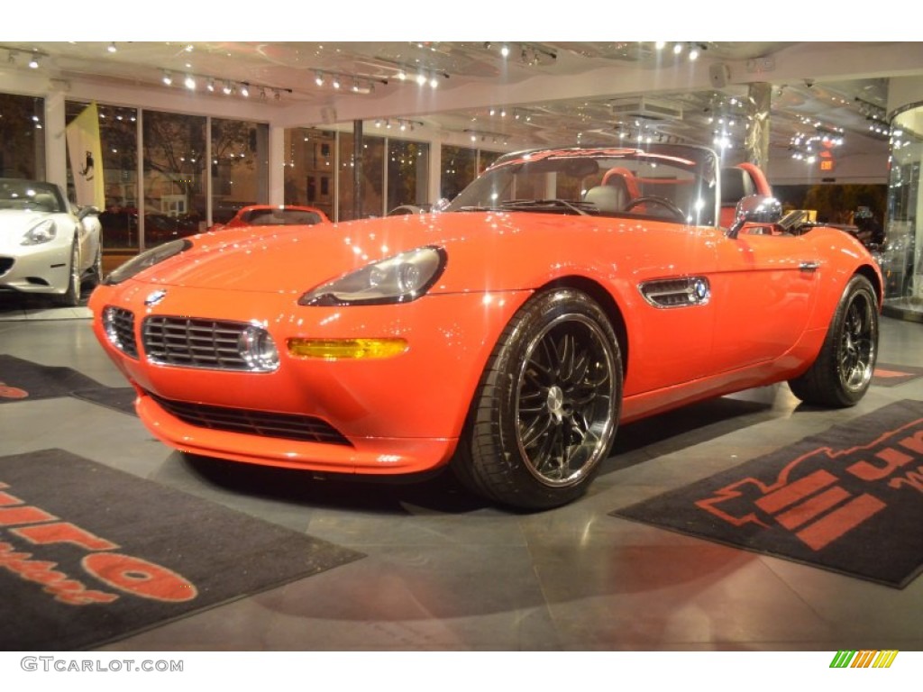 2000 Z8 Roadster - Bright Red / Sports Red/Black photo #3