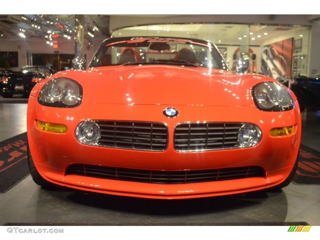 2000 Z8 Roadster - Bright Red / Sports Red/Black photo #25