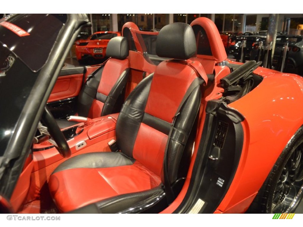 Sports Red/Black Interior 2000 BMW Z8 Roadster Photo #67071586