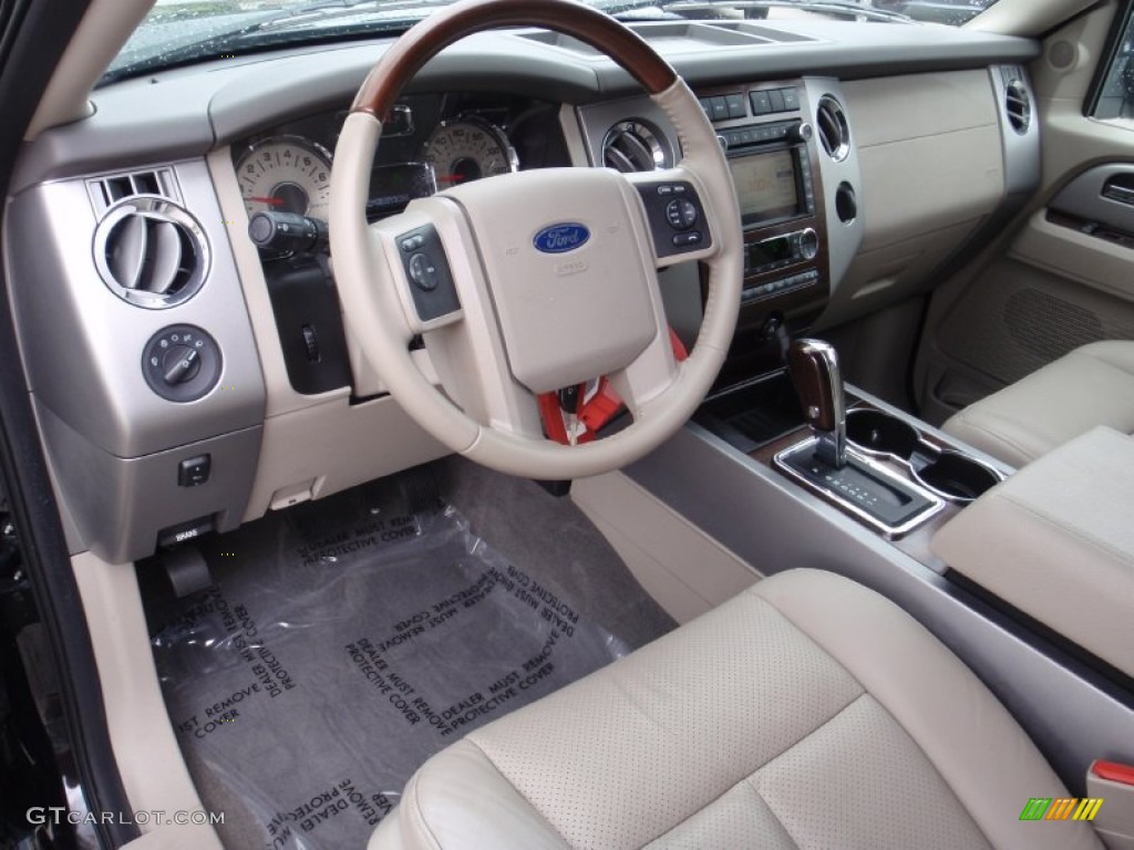 Stone Interior 2010 Ford Expedition EL Limited Photo #67071601