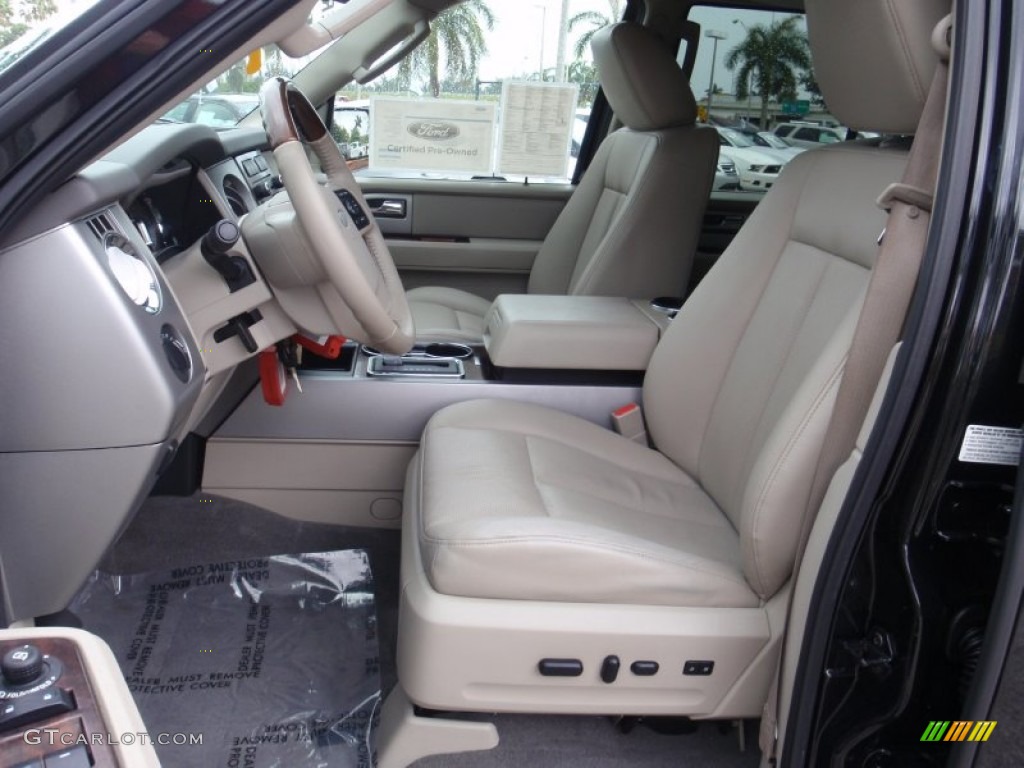 Stone Interior 2010 Ford Expedition EL Limited Photo #67071607