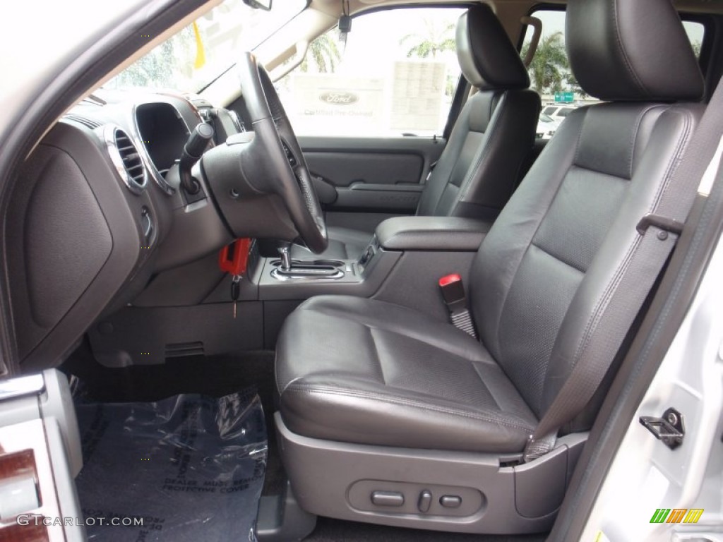Black Interior 2010 Ford Explorer Limited Photo #67071824