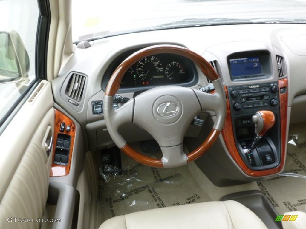2003 RX 300 AWD - Burnished Gold Metallic / Ivory photo #14