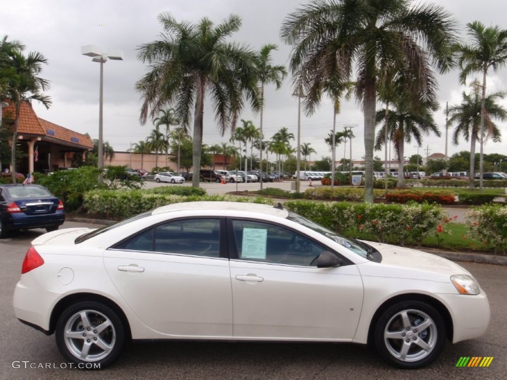 White Diamond Tri Coat 2008 Pontiac G6 V6 Sedan Exterior Photo #67072317