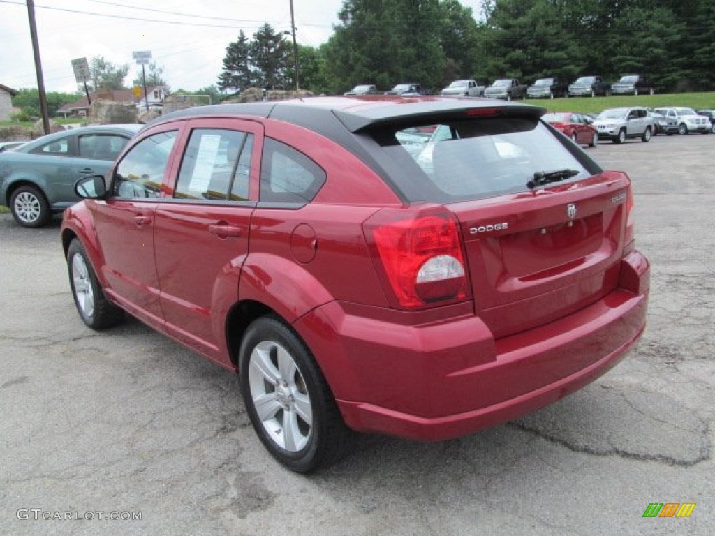 2010 Caliber Mainstreet - Inferno Red Crystal Pearl / Dark Slate Gray photo #6