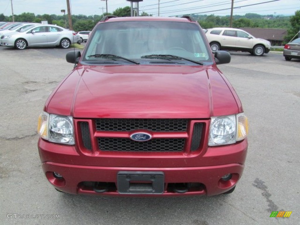 2004 Explorer Sport Trac Adrenalin 4x4 - Red Fire Metallic / Medium Dark Flint/Dark Flint photo #12