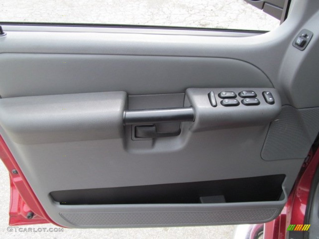 2004 Ford Explorer Sport Trac Adrenalin 4x4 Medium Dark Flint/Dark Flint Door Panel Photo #67072844