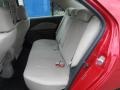 2007 Toyota Yaris Bisque Interior Rear Seat Photo