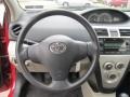 2007 Toyota Yaris Bisque Interior Steering Wheel Photo