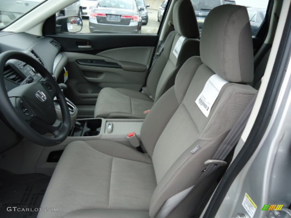 2012 CR-V LX 4WD - Alabaster Silver Metallic / Gray photo #10