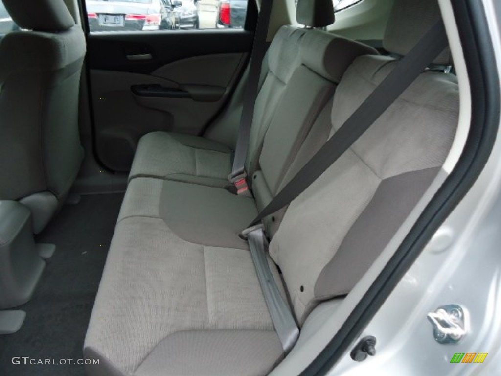 2012 CR-V LX 4WD - Alabaster Silver Metallic / Gray photo #11