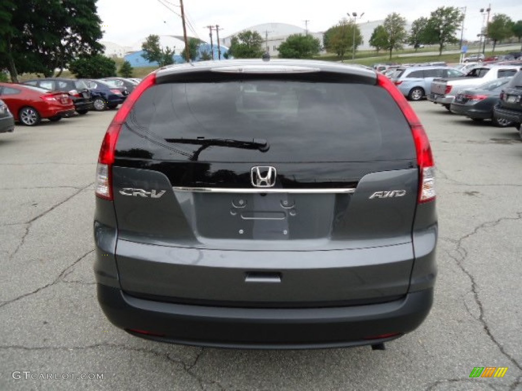 2012 CR-V EX 4WD - Polished Metal Metallic / Gray photo #3