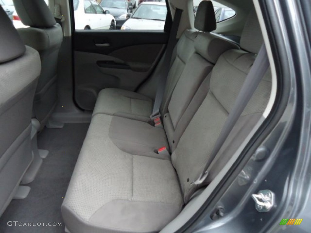 2012 CR-V EX 4WD - Polished Metal Metallic / Gray photo #11