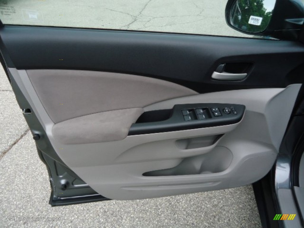 2012 CR-V EX 4WD - Polished Metal Metallic / Gray photo #14