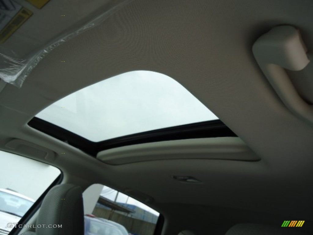 2012 CR-V EX 4WD - Polished Metal Metallic / Gray photo #15