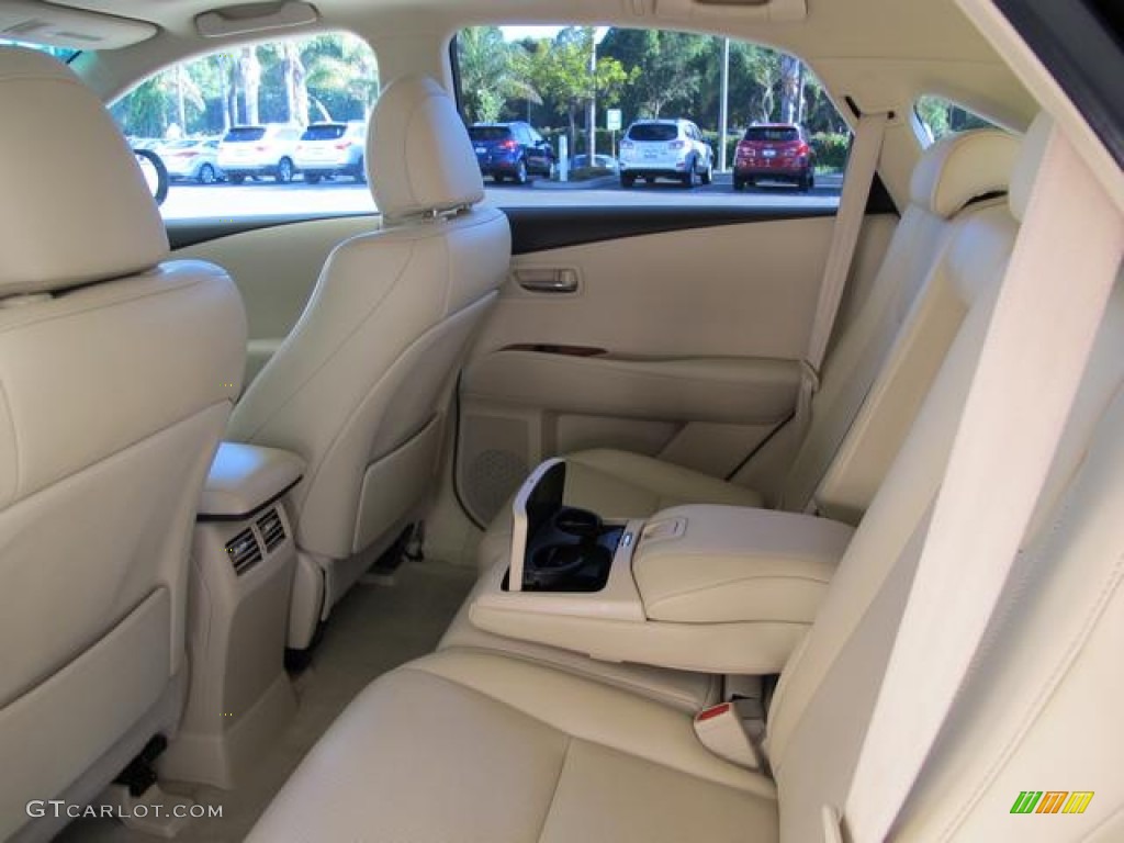Parchment/Brown Walnut Interior 2010 Lexus RX 350 Photo #67075483