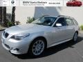 Titanium Silver Metallic - 5 Series 535i xDrive Sports Wagon Photo No. 1