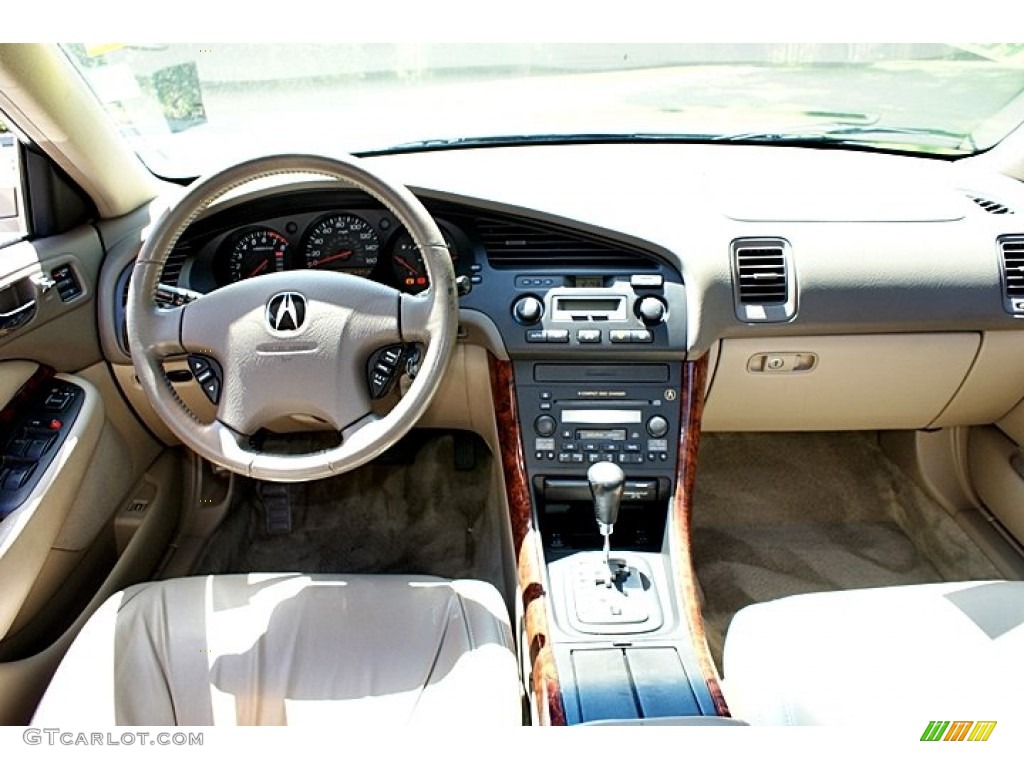 2003 Acura TL 3.2 Parchment Dashboard Photo #67077451