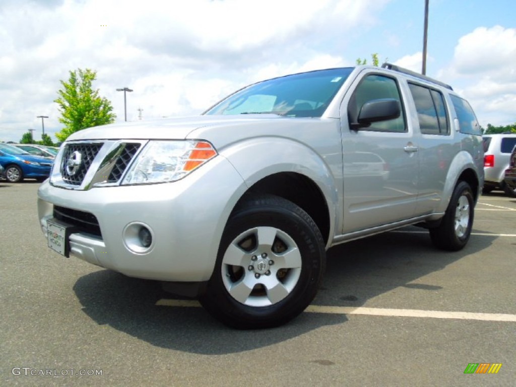 2008 Pathfinder S - Silver Lightning / Graphite photo #1