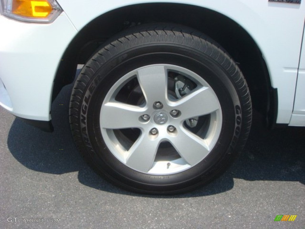 2011 Ram 1500 Express Regular Cab - Bright White / Dark Slate Gray/Medium Graystone photo #8