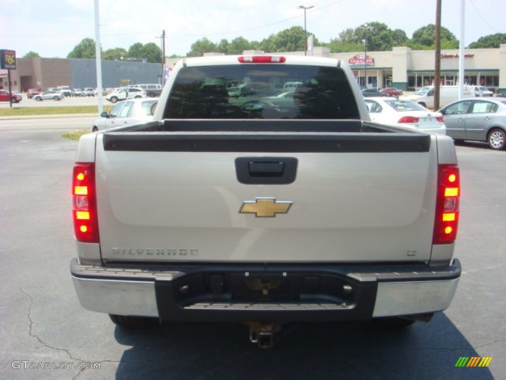 2008 Silverado 1500 LT Extended Cab 4x4 - Silver Birch Metallic / Light Cashmere/Ebony Accents photo #4