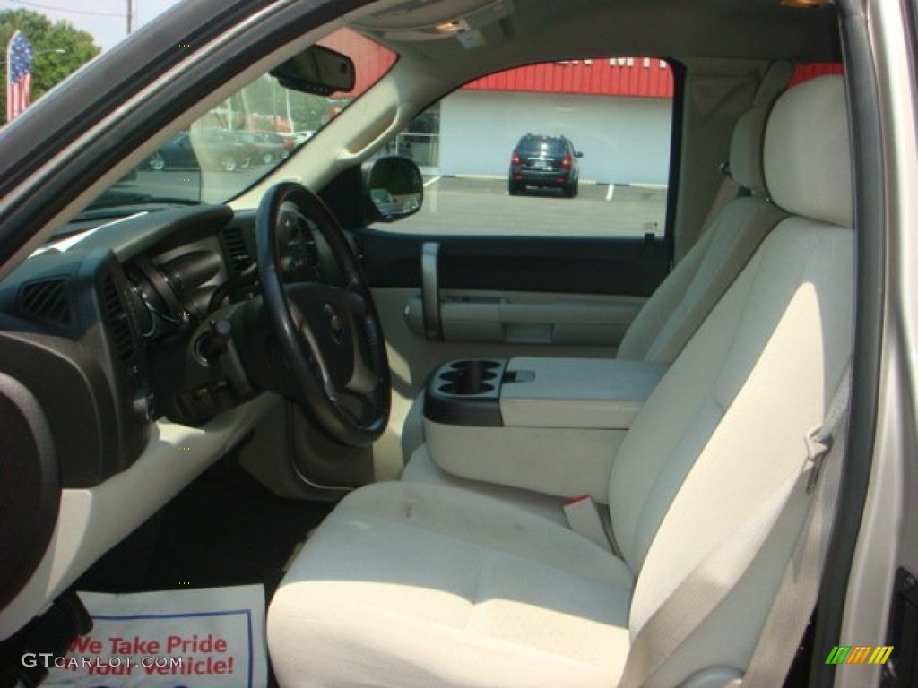 2008 Silverado 1500 LT Extended Cab 4x4 - Silver Birch Metallic / Light Cashmere/Ebony Accents photo #11