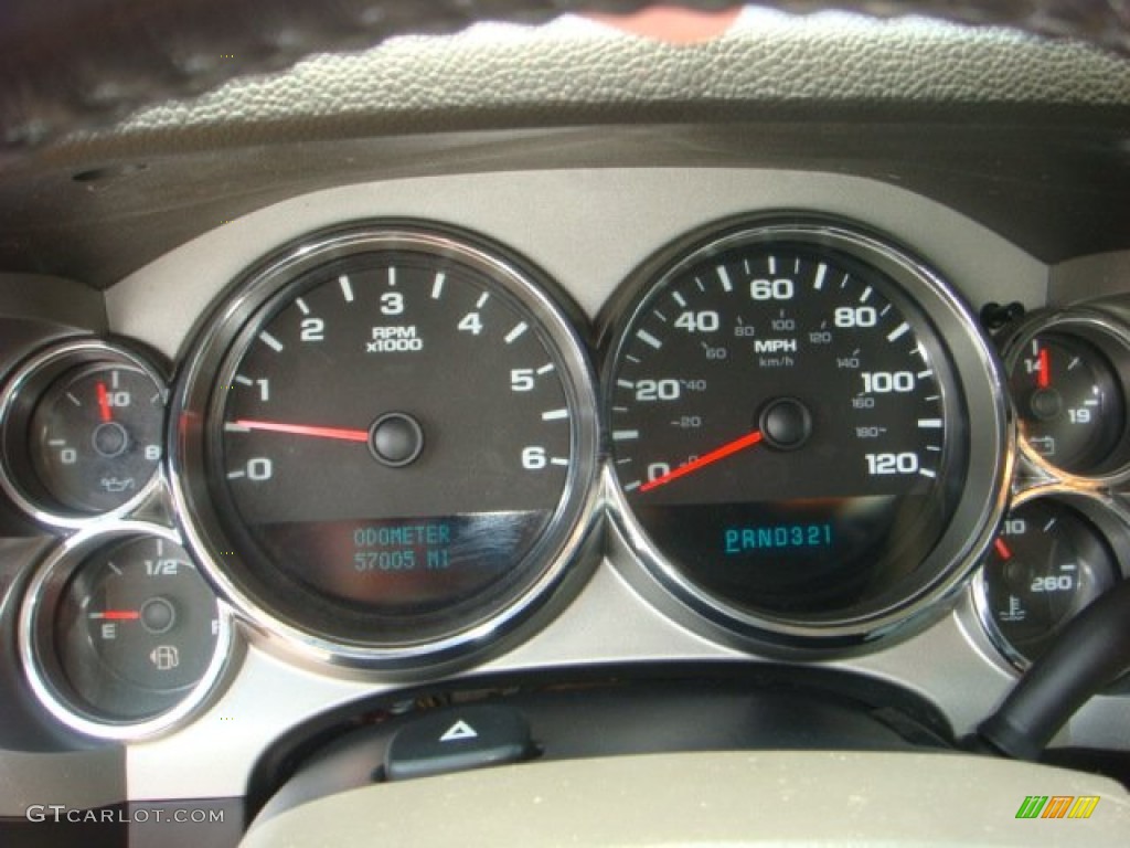 2008 Silverado 1500 LT Extended Cab 4x4 - Silver Birch Metallic / Light Cashmere/Ebony Accents photo #15