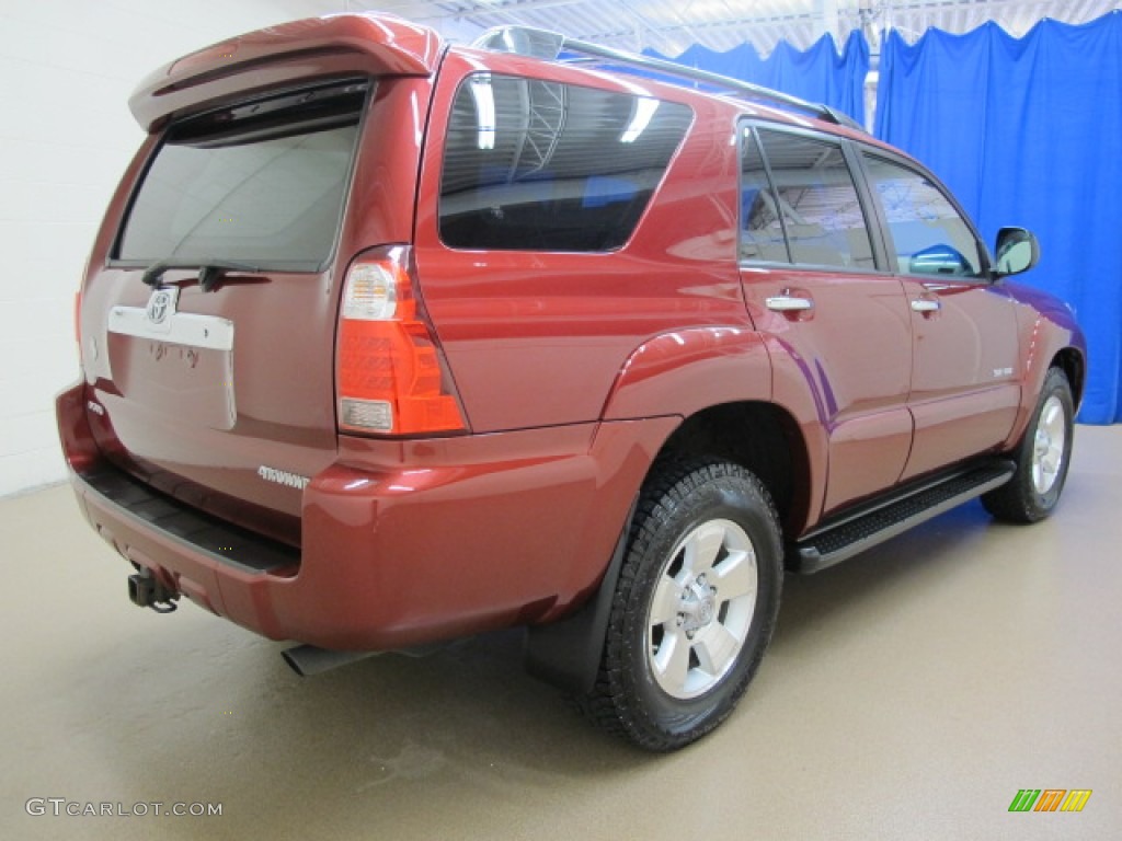 2006 4Runner SR5 4x4 - Salsa Red Pearl / Stone Gray photo #9