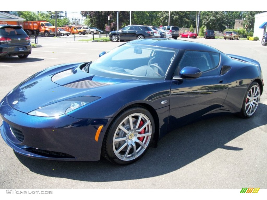 Night Fall Blue Metallic 2012 Lotus Evora 2+2 Exterior Photo #67081349