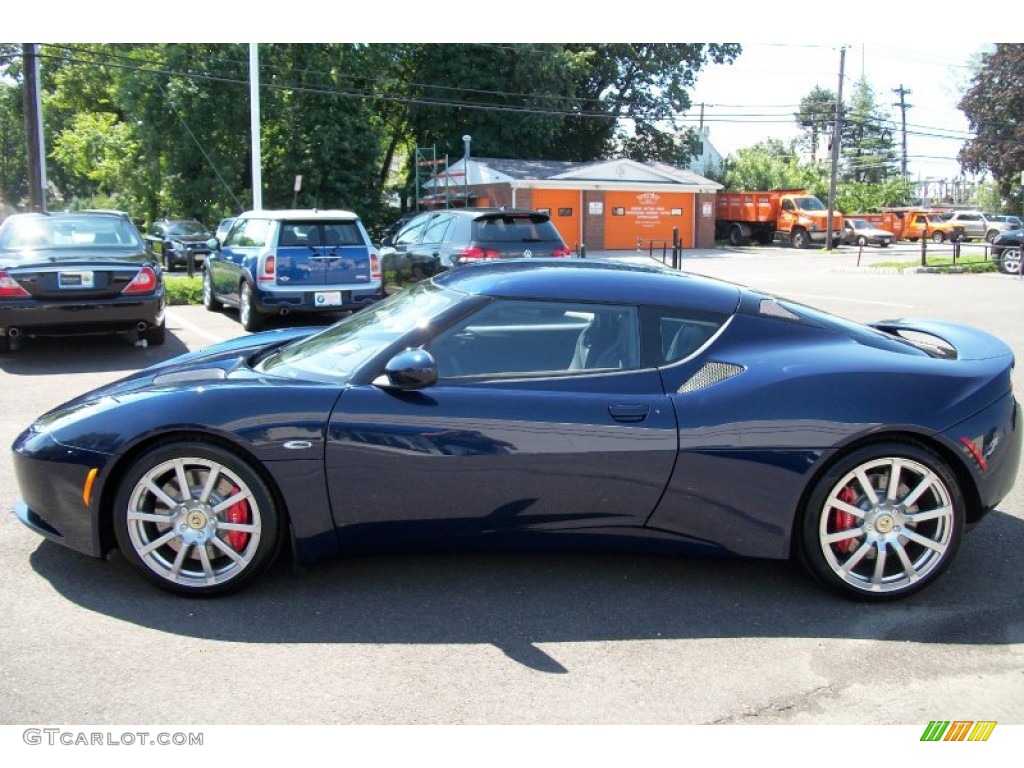 Night Fall Blue Metallic 2012 Lotus Evora 2+2 Exterior Photo #67081357