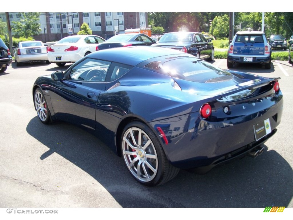 Night Fall Blue Metallic 2012 Lotus Evora 2+2 Exterior Photo #67081365