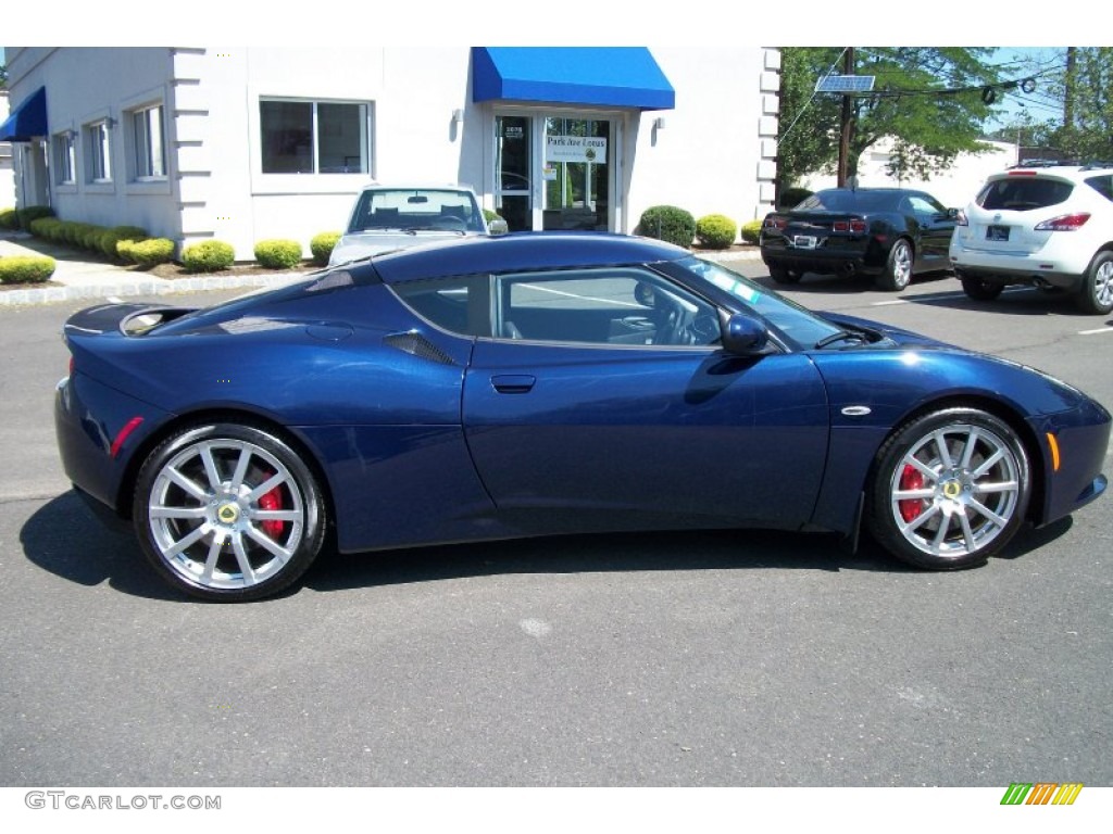 Night Fall Blue Metallic 2012 Lotus Evora 2+2 Exterior Photo #67081393