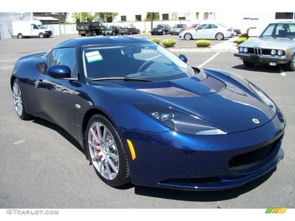 Night Fall Blue Metallic 2012 Lotus Evora 2+2 Exterior Photo #67081402
