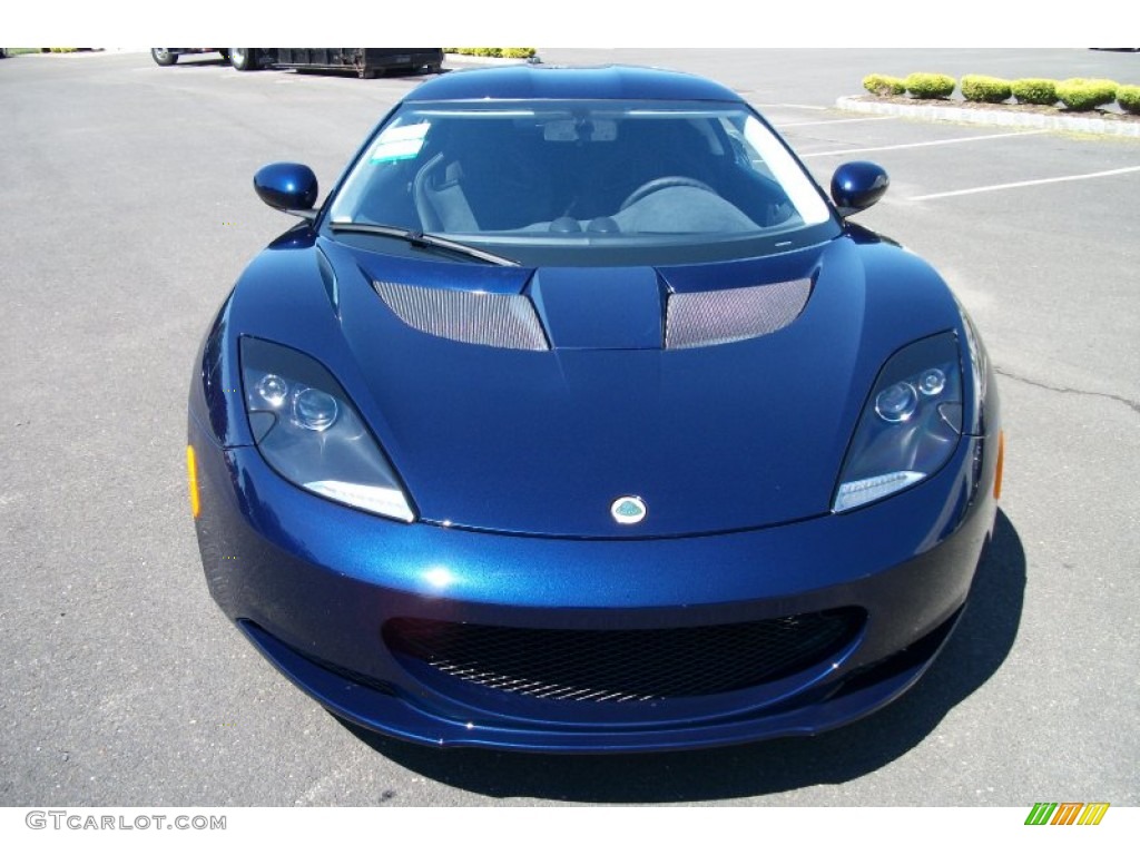 Night Fall Blue Metallic 2012 Lotus Evora 2+2 Exterior Photo #67081411