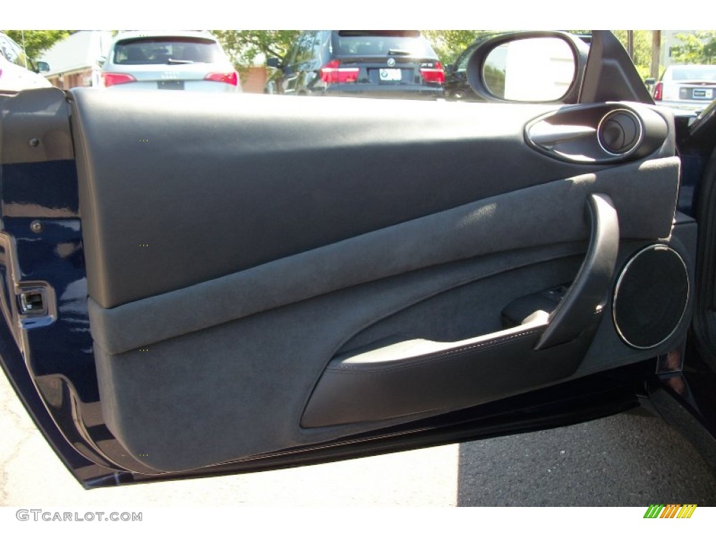 2012 Lotus Evora 2+2 Ebony Black Leather Door Panel Photo #67081421